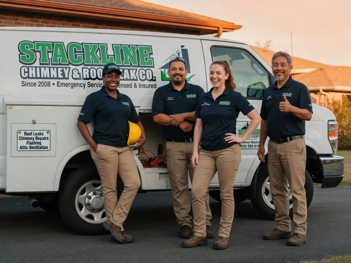 Chimney flashing repair company in Monclova, OH